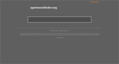 Desktop Screenshot of apartmentfinder.org