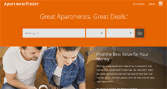 Desktop Screenshot of jackson.apartmentfinder.com